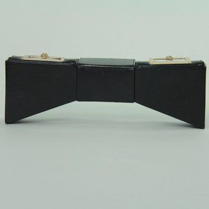 Trang Phung Black Bow Clutch